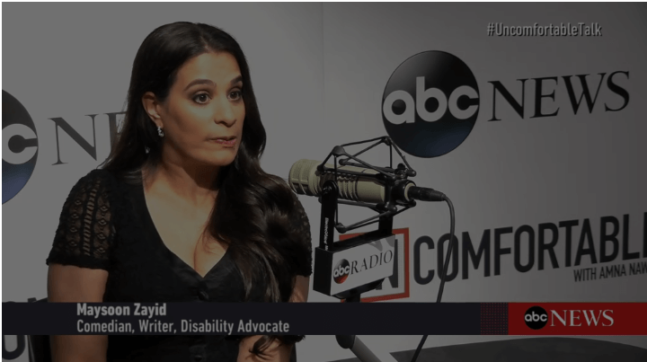 Comic Maysoon Zayid is making disability mainstream