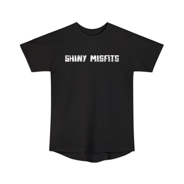 Shiny Misfits (Silver) Long Body Tee - Image 2