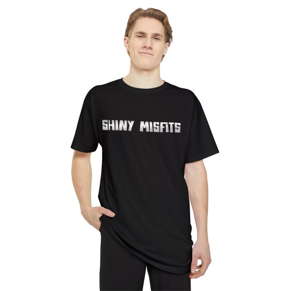 Shiny Misfits (Silver) Long Body Tee - Image 4