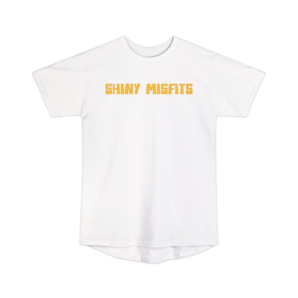 Shiny Misfits (Gold) Long Body Tee - Image 2