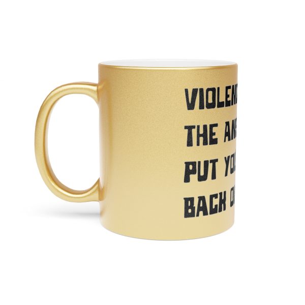 Misfits Metallic Mug (SilverGold) - Image 2